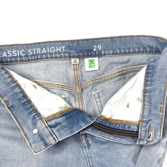 J. Crew High-rise '90s classic straight jean in Scuttle wash Sz 29 - Picture 3 of 7